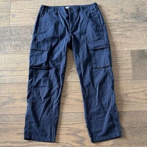 Frame Denim Women's Navy Cargo Pants